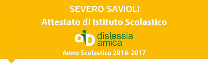 Certificazione scuola amica della dislessia